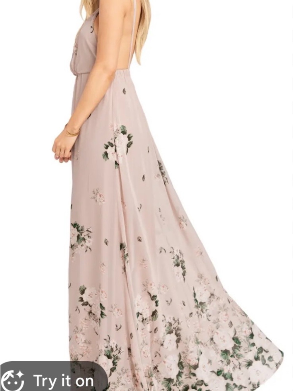 Show Me Your Mumu Amanda Blouson Maxi Dress